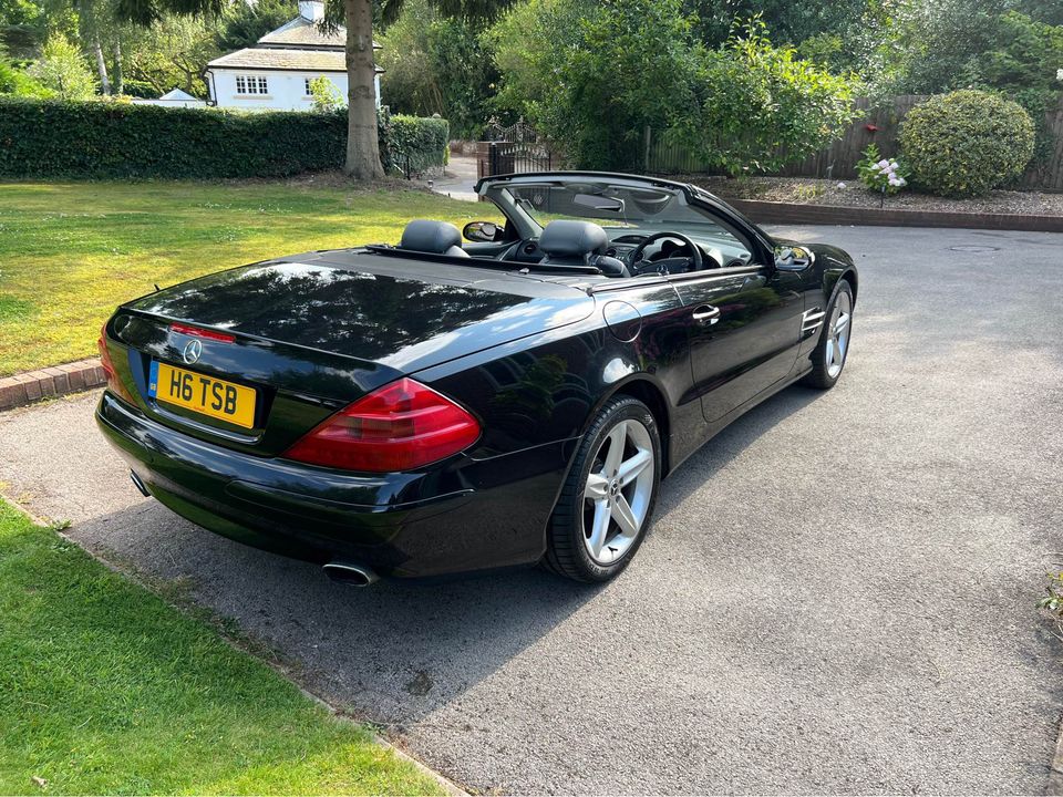 --SOLD-- MERCEDES-BENZ SL350 CONVERTIBLE - 2dr Tip Auto - 125,000 miles