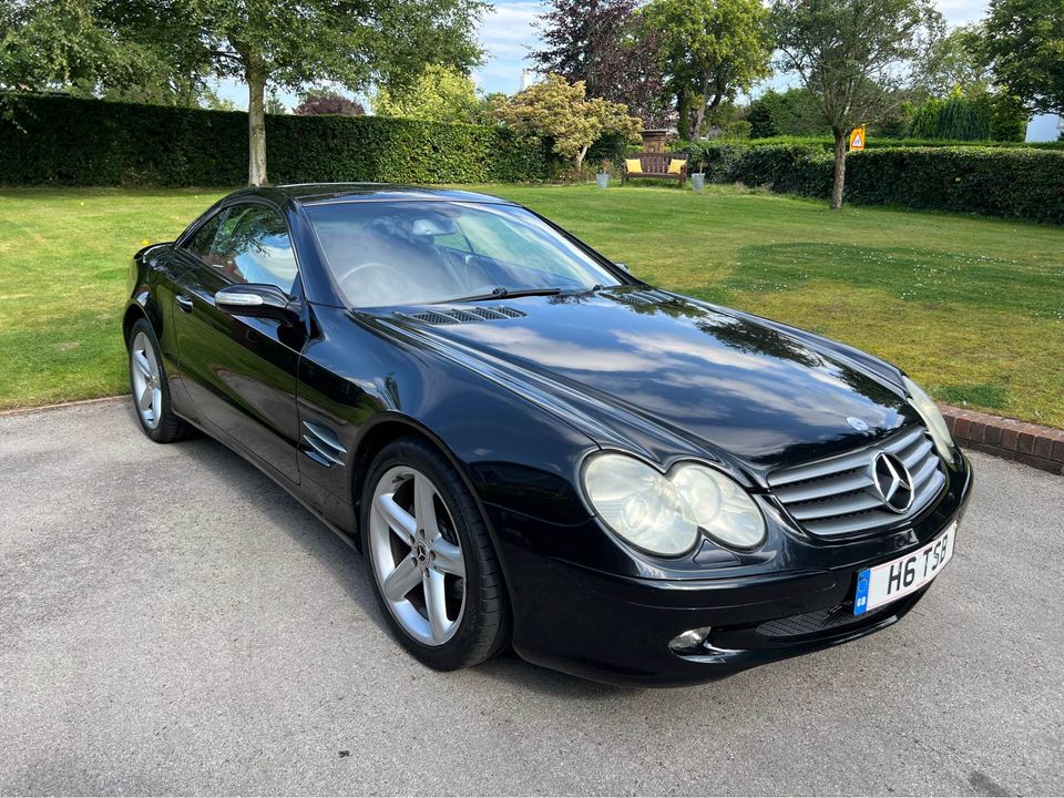 --SOLD-- MERCEDES-BENZ SL350 CONVERTIBLE - 2dr Tip Auto - 125,000 miles
