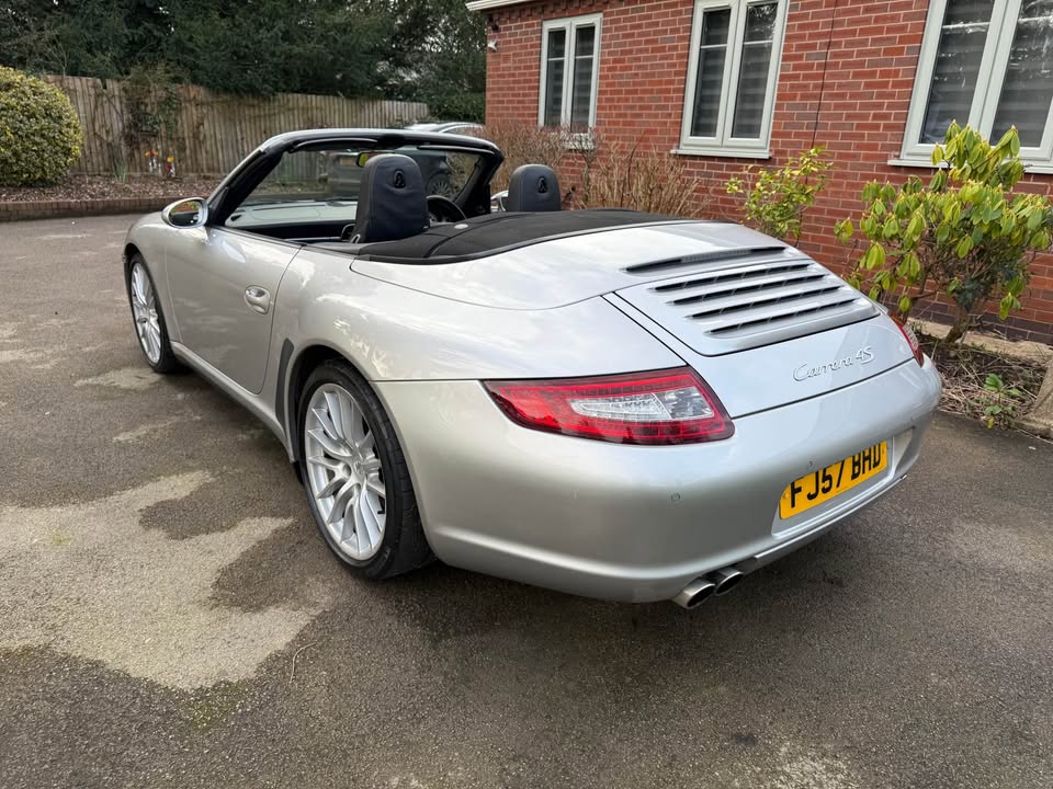 2007 Porsche 911 Carrera 4S 3.8 cabriolet