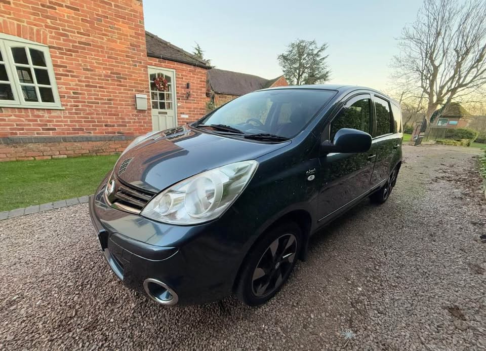 2012 Nissan Note N-Tec+ 1.6 Manual - 106,300